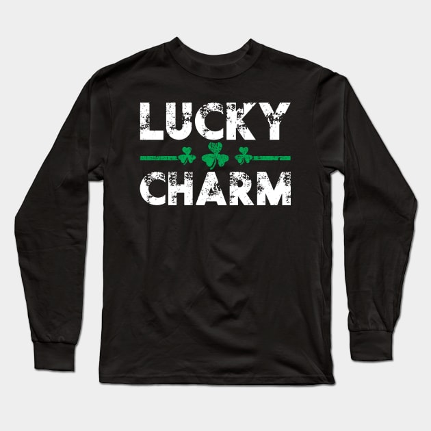 St. Patrick's Day - Lucky Charm Long Sleeve T-Shirt by theanimaldude